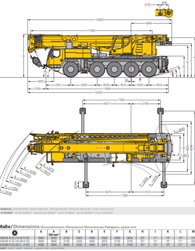 Liebherr LTM 1100-5.2 – MobileCrane.co.za